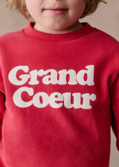 Grand coeur Sweat-Shirt