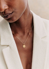 Sara Pendant 9-carat gold - Letters I to P