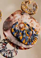 Amany Hoop Earrings - Sézane x Inoui Editions