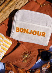 Beauty case Amour blush / Bonjour ochre