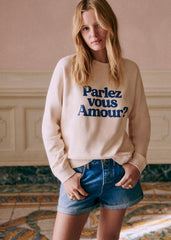 Parlez Vous Amour Sweat-Shirt - Solidarity Creation