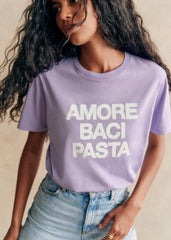 Amore Baci Pasta T-Shirt