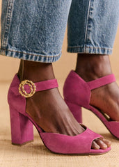 Fara High Heeled Mary Janes