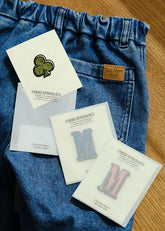 Pink badge