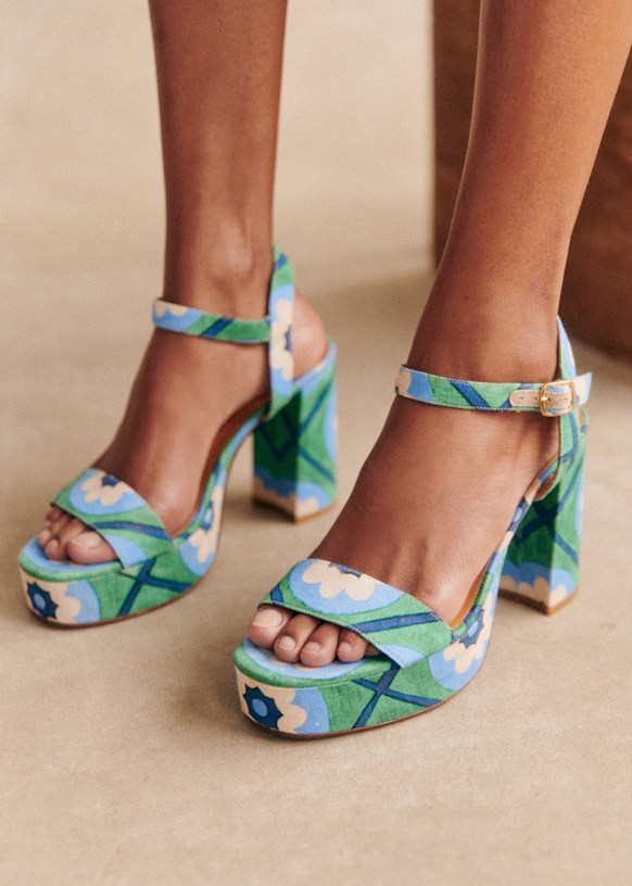 Maribel High Sandals - Sézane x Momonì