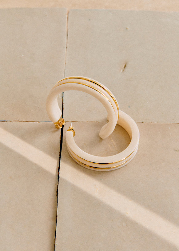 Alix Hoops earrings