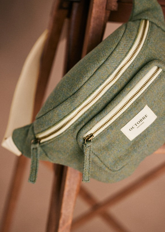 Ember Woolen crossbody pouch