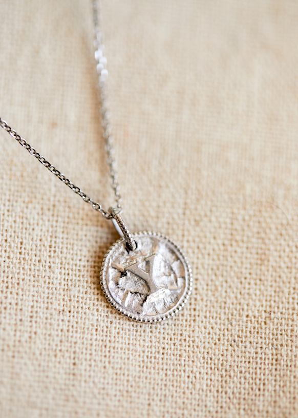 Sara Silver Pendant - Letters Q to Z