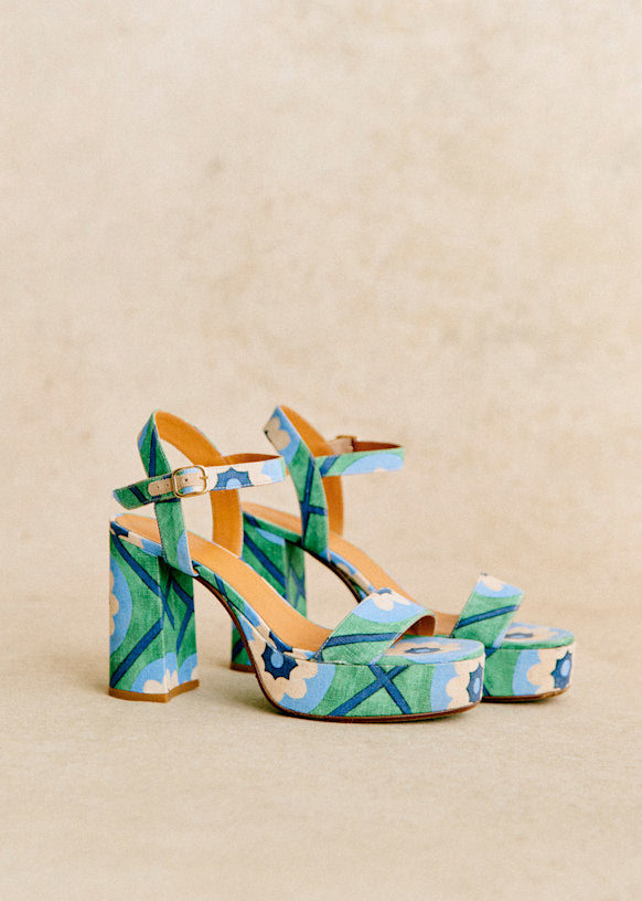 Maribel High Sandals - Sézane x Momonì