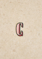Pink badge