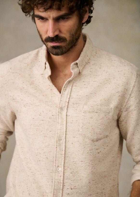 Mottled Flannel Charlie Shirt