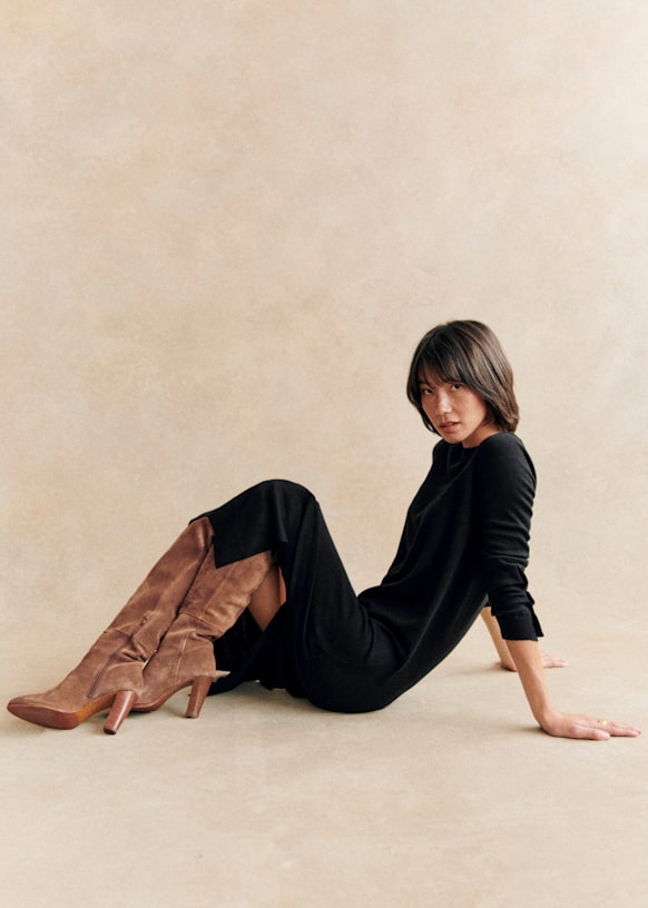 Anaelle Thigh High Boots
