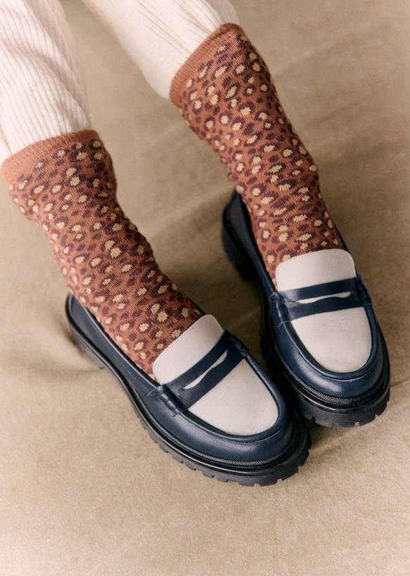 Set of 2 Leopard socks