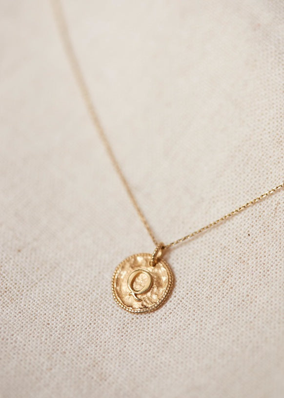 Sara Pendant 9-carat gold - Letters Q to Z