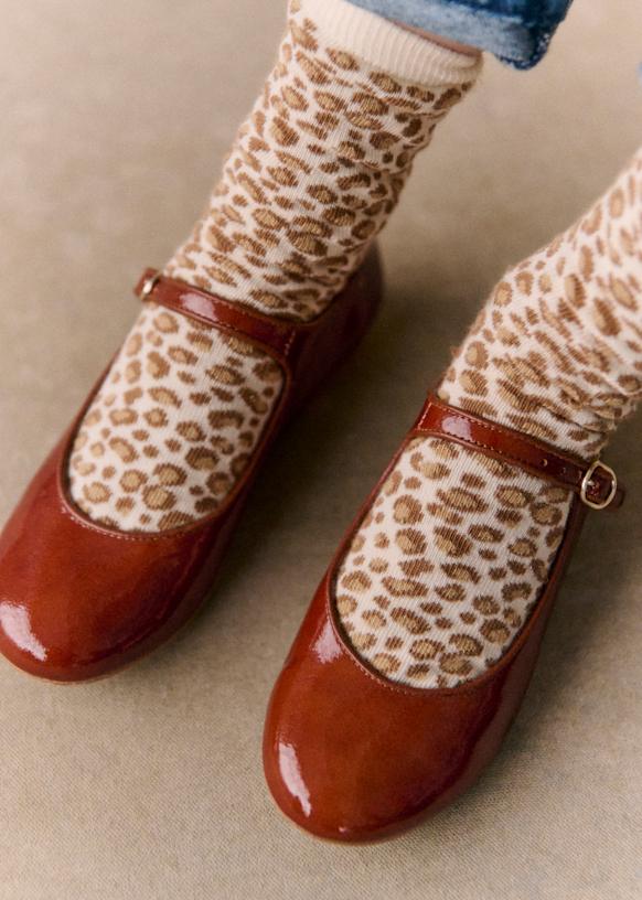 Set of 2 Leopard socks