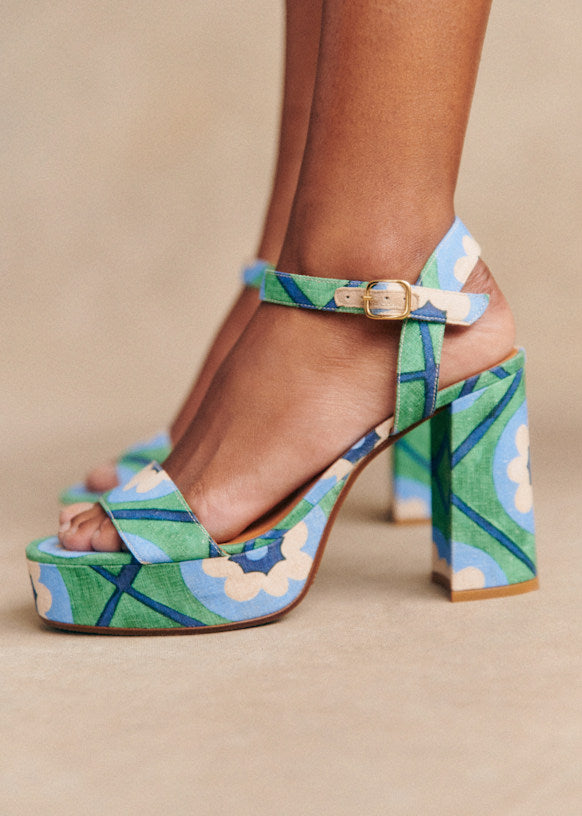 Maribel High Sandals - Sézane x Momonì