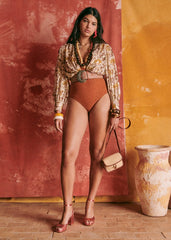 Été sauvage Swimsuit - Sézane x Ysé