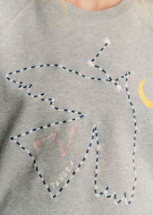 Oiseau une étoile Sweatshirt - Sézane x Pangea