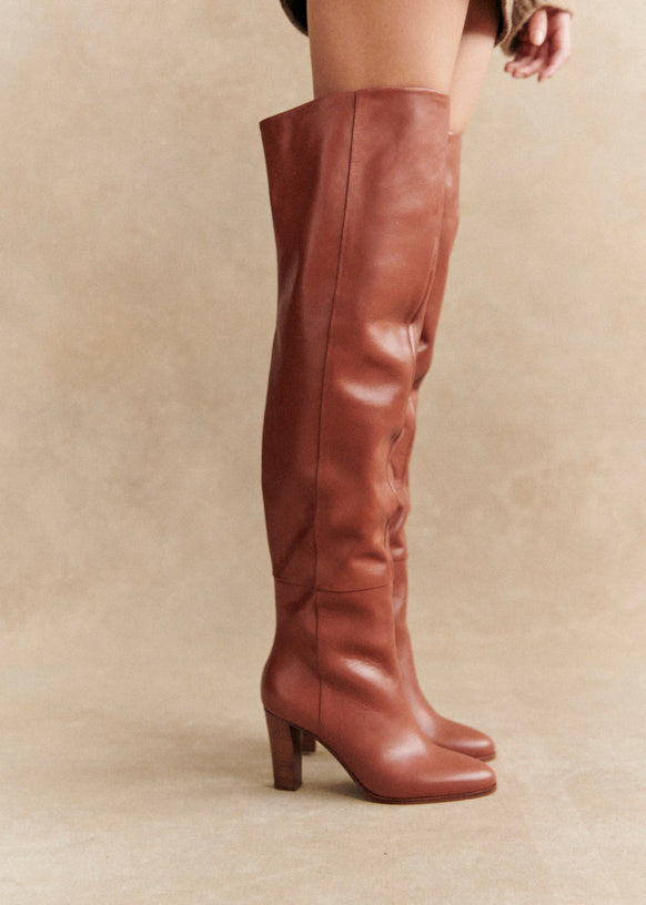 Anaelle Thigh High Boots