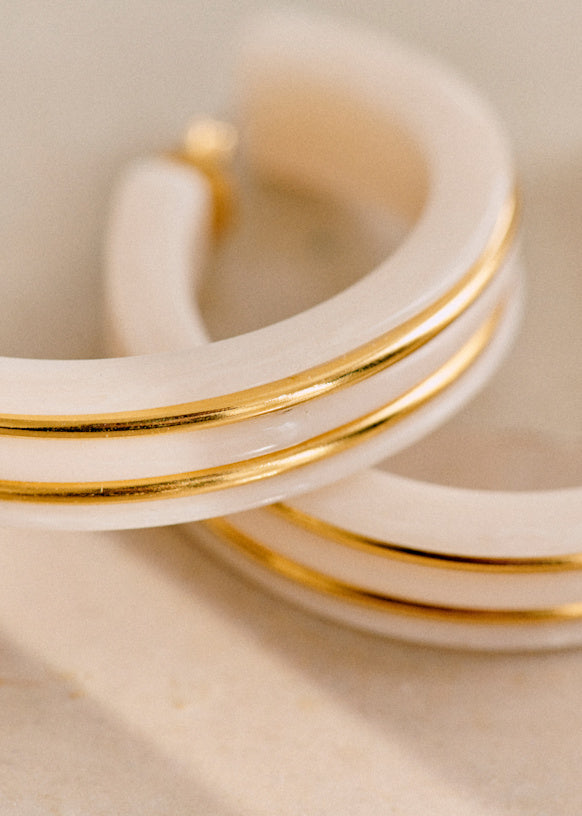 Alix Hoops earrings