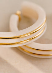 Alix Hoops earrings