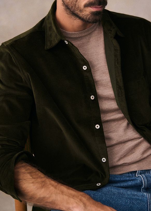 Lars Velours Shirt