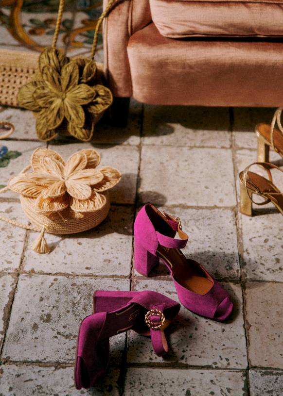 Fara High Heeled Mary Janes