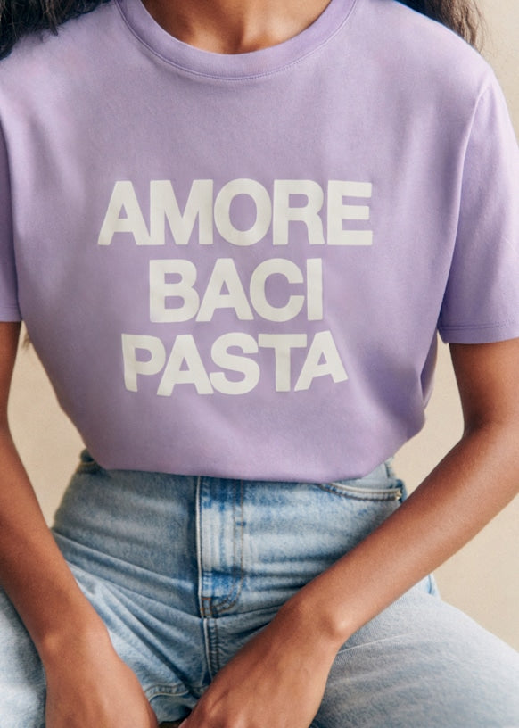 Amore Baci Pasta T-Shirt