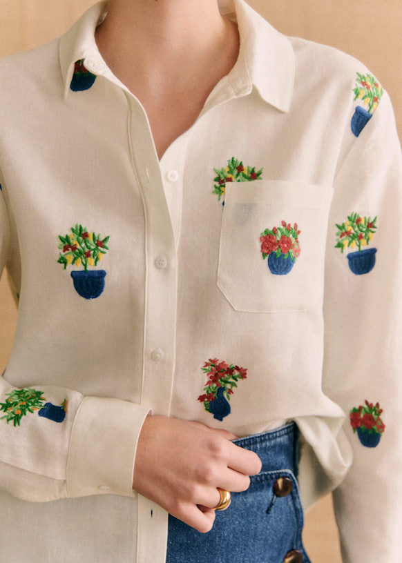 Tomboy Shirt - Sézane x Momonì