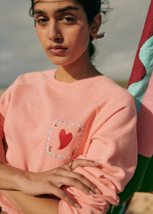 Love Sweatshirt - Sézane x Pangea
