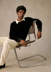 Nichols Velours Sweat-Shirt