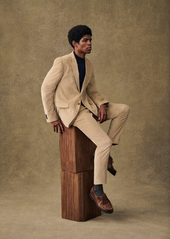 Warren Velours Suit pant