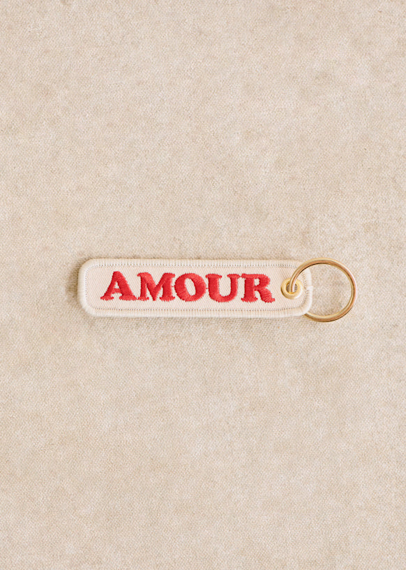 Embroidered Key Ring