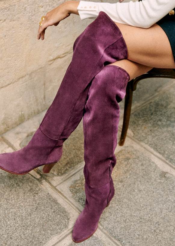 Anaelle Thigh High Boots