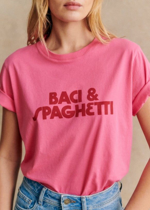 Baci &amp; Spaghetti T-Shirt - Pink Creation