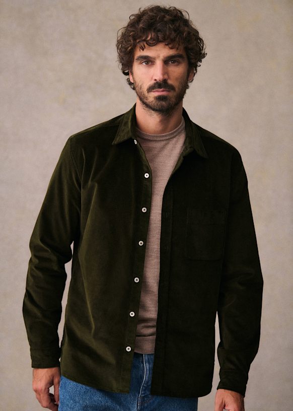 Lars Velours Shirt