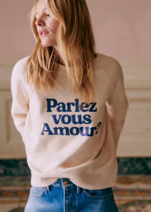 Parlez Vous Amour  Sweat-Shirt - Solidarity Creation
