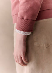 Amour Choco Crème Sweat-Shirt
