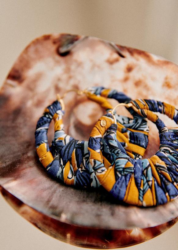 Amany Hoop Earrings - Sézane x Inoui Editions