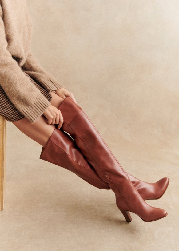Anaelle Thigh High Boots