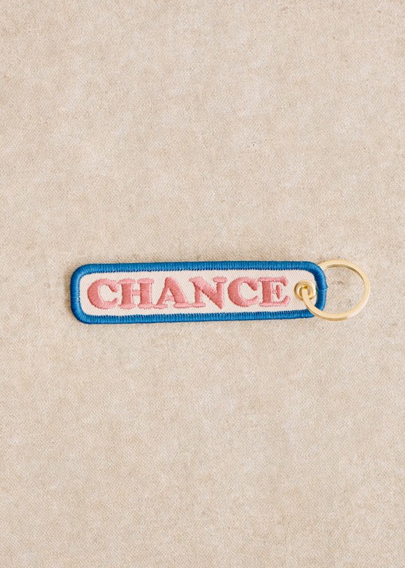 Embroidered Key Ring