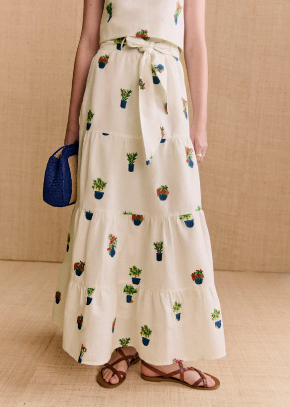 Lambertine Skirt - Sézane x Momonì