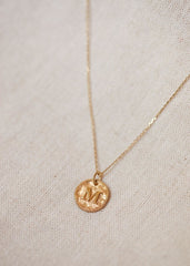 Sara Pendant 9-carat gold - Letters I to P