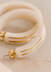 Alix Hoops earrings