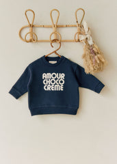 Amour Choco Crème Sweat-Shirt