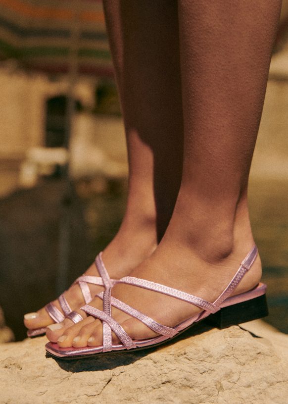 Hillary Low Sandals