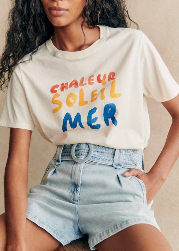 Chaleur Soleil Mer T-Shirt - Sézane x G.KERO