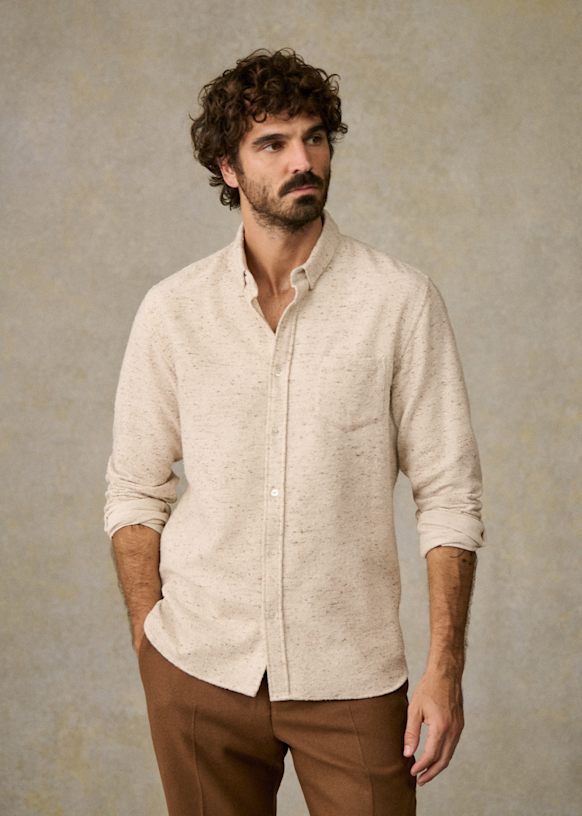 Mottled Flannel Charlie Shirt